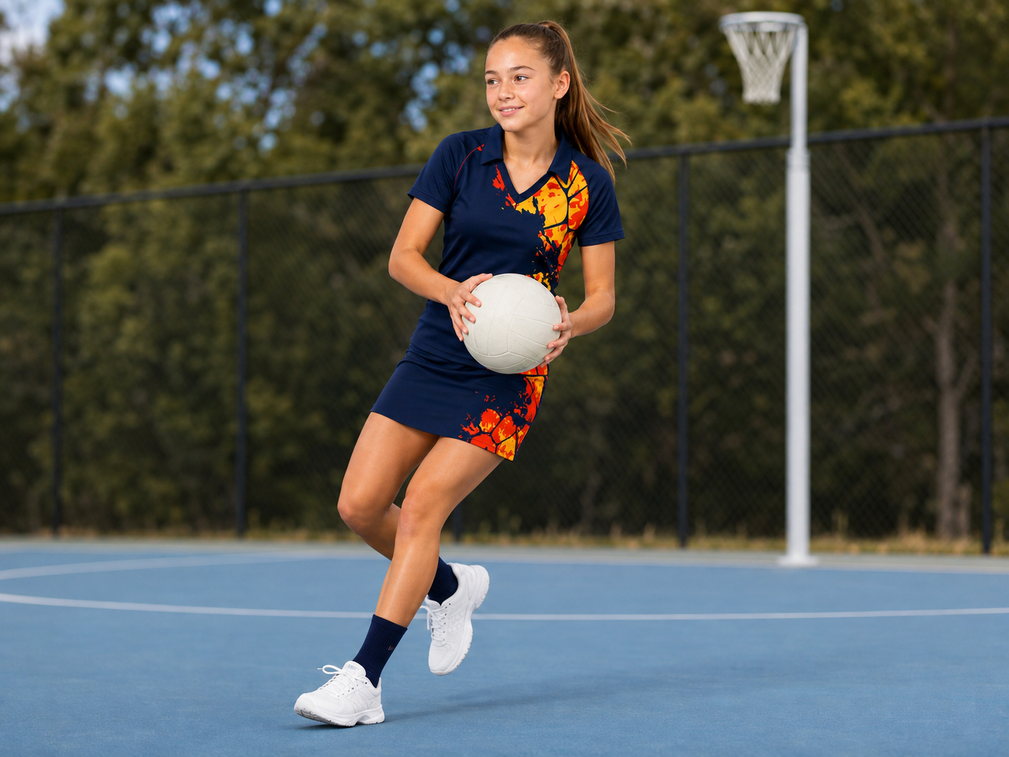 Sublimated Netball A-Line Skort / Skirt