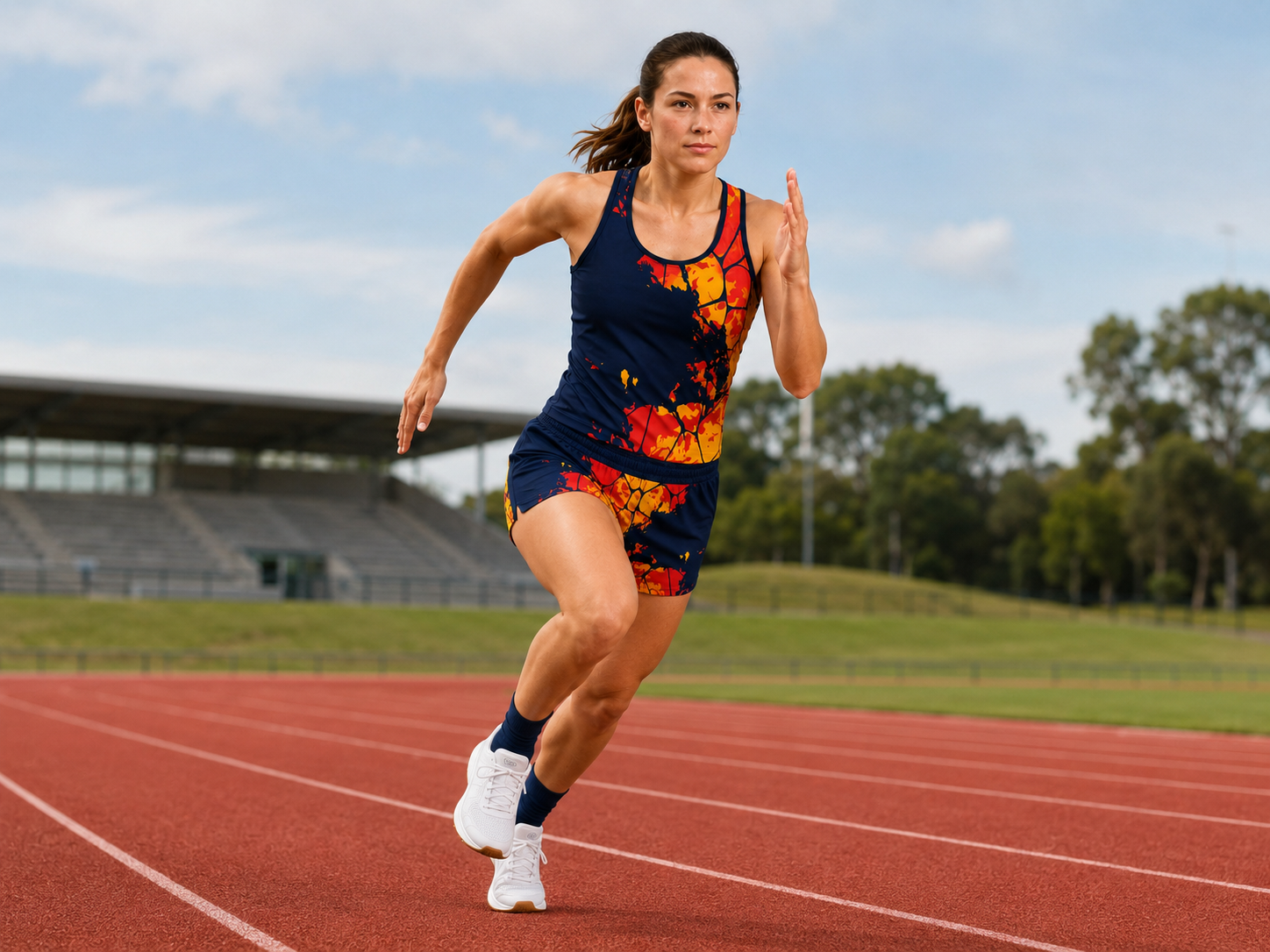 Sublimated Women's Sports Short