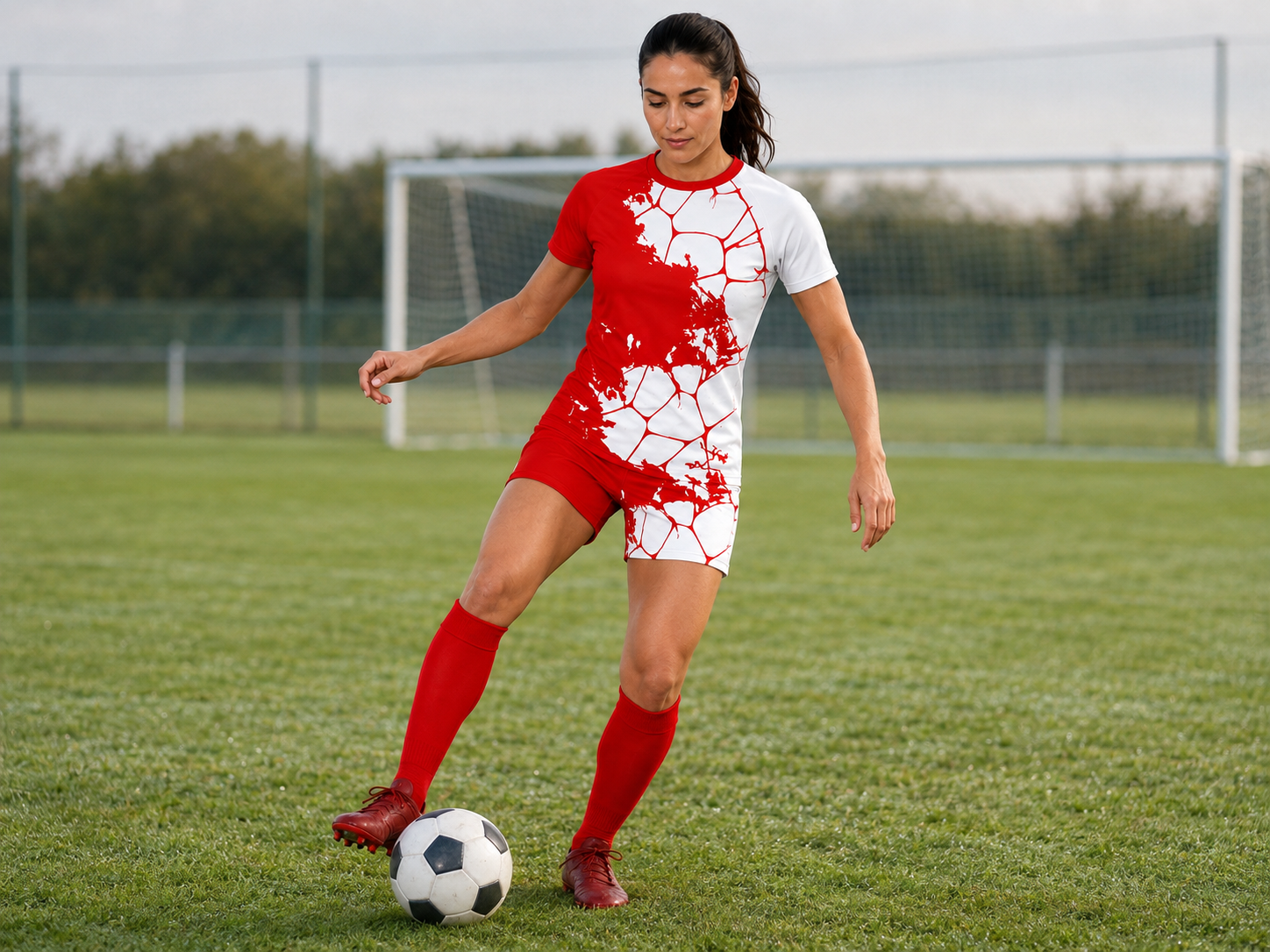 Sublimated Football / Hockey Tee