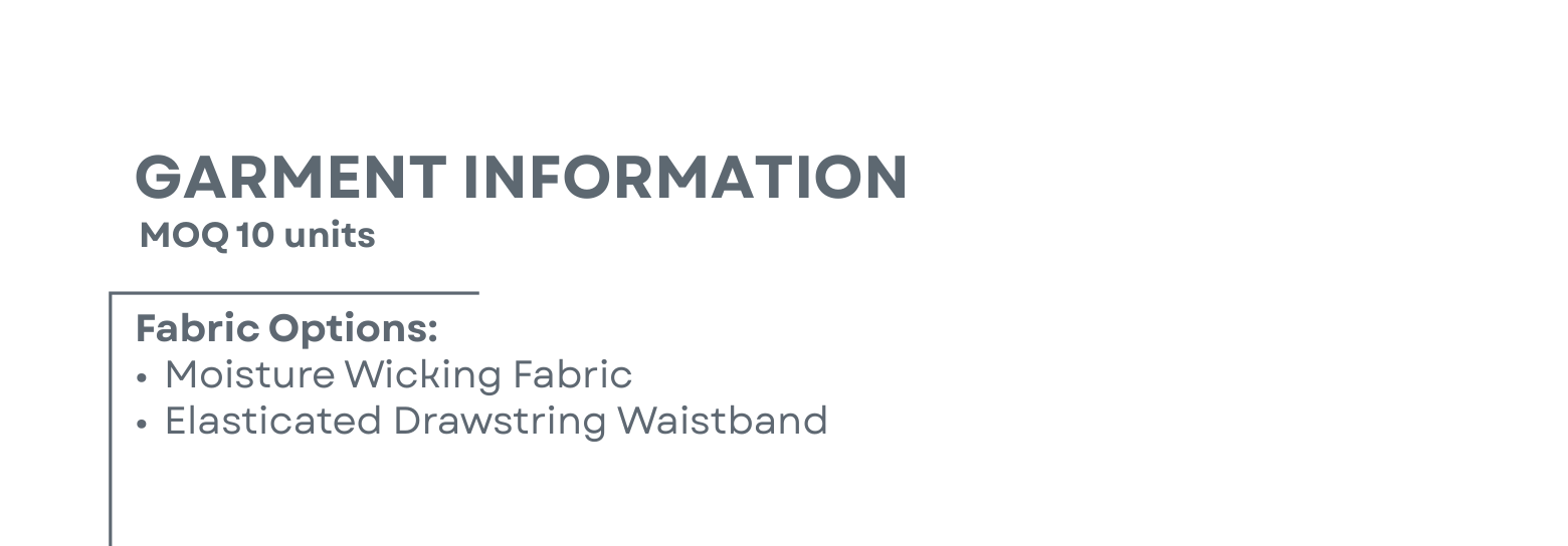 Sublimated Women's Sports Short garment information